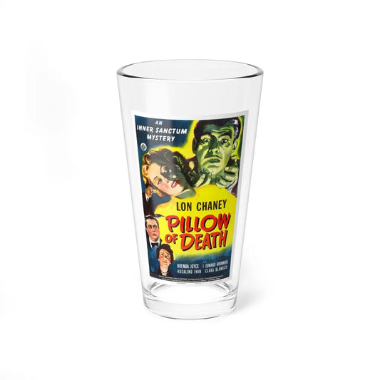 PILLOW OF DEATH 1945 Movie Poster - Pint Glass 16oz-16oz-Go Mug Yourself