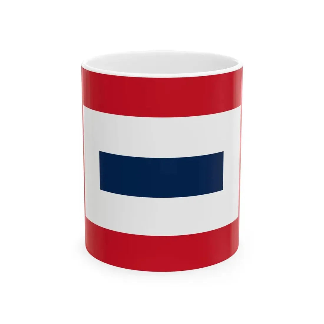 Pilot Flag of France (France) White Coffee Mug 11oz - Go Mug Yourself