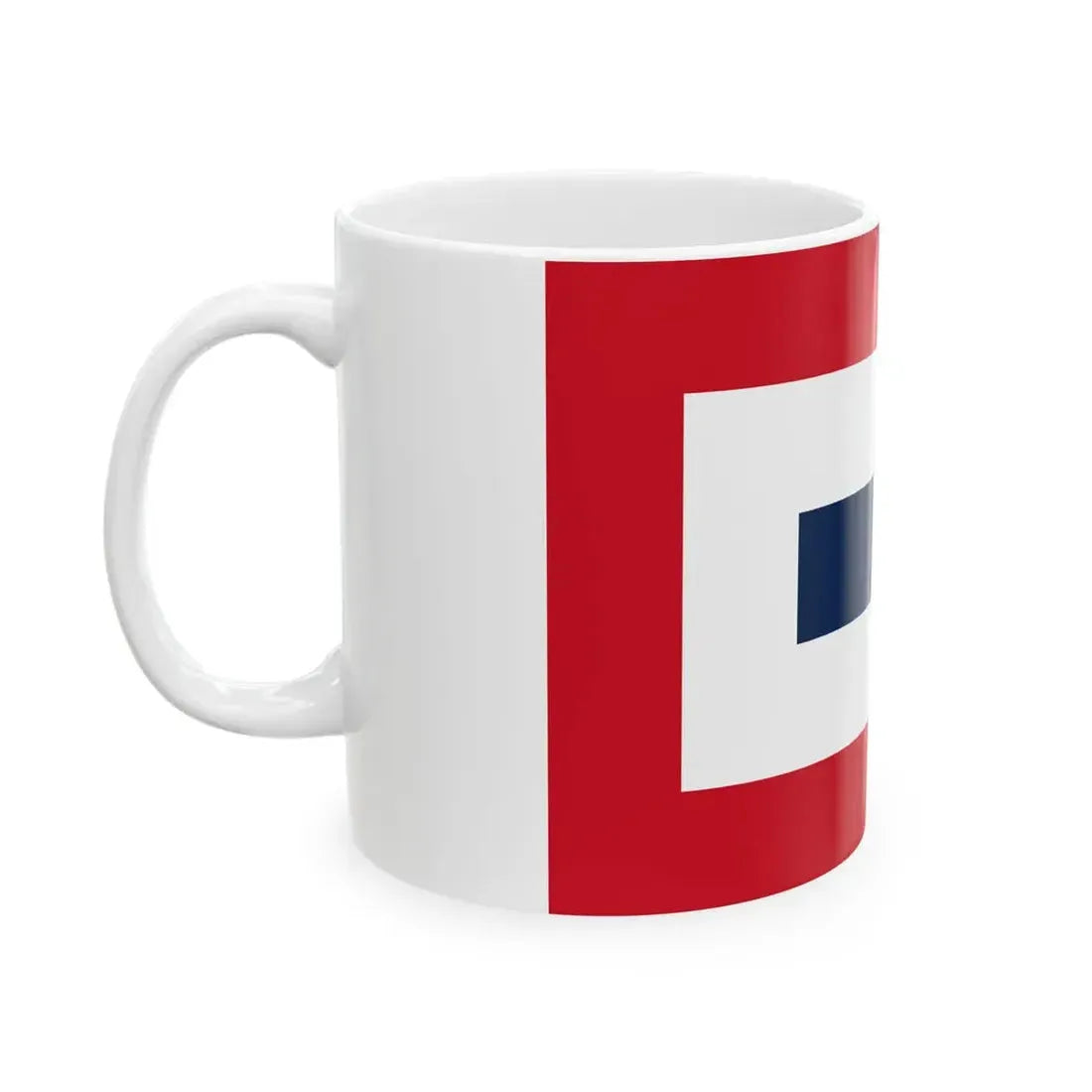 Pilot Flag of France (France) White Coffee Mug - Go Mug Yourself