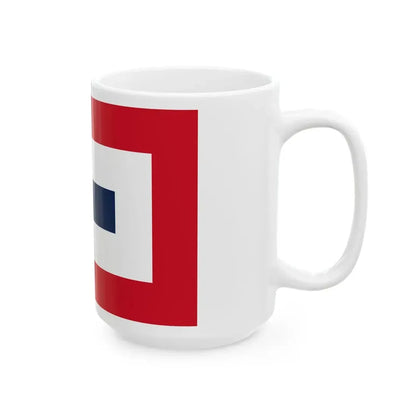 Pilot Flag of France (France) White Coffee Mug - Go Mug Yourself