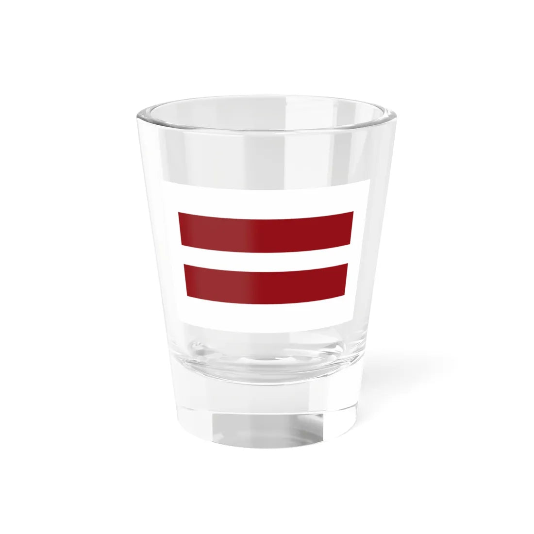 Pilot Flag of Latvia (Latvia) Shot Glass 1.5oz 1.5oz - Go Mug Yourself