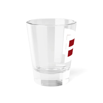 Pilot Flag of Latvia (Latvia) Shot Glass 1.5oz - Go Mug Yourself