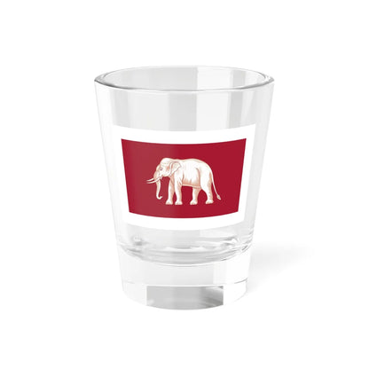 Pilot Flag of Siam 1891-1916 (Cambodia) Shot Glass 1.5oz 1.5oz - Go Mug Yourself