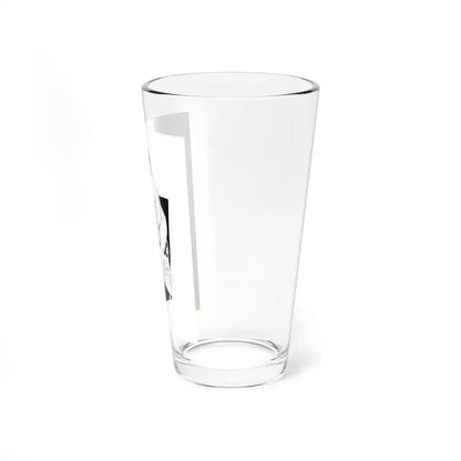 Pin-Up Getting Dressed, calendar illustration, 1974 (Magazine Illustration) Pint Glass 16oz - Go Mug Yourself