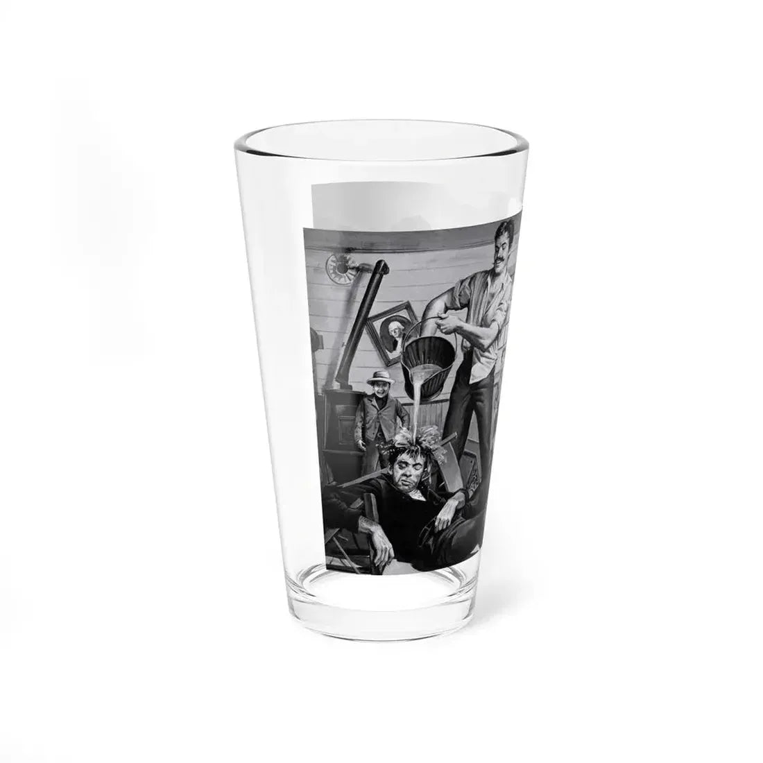 Pinch..., Bluebook for Men, October 1960 (Magazine Illustration) Pint Glass 16oz - Go Mug Yourself