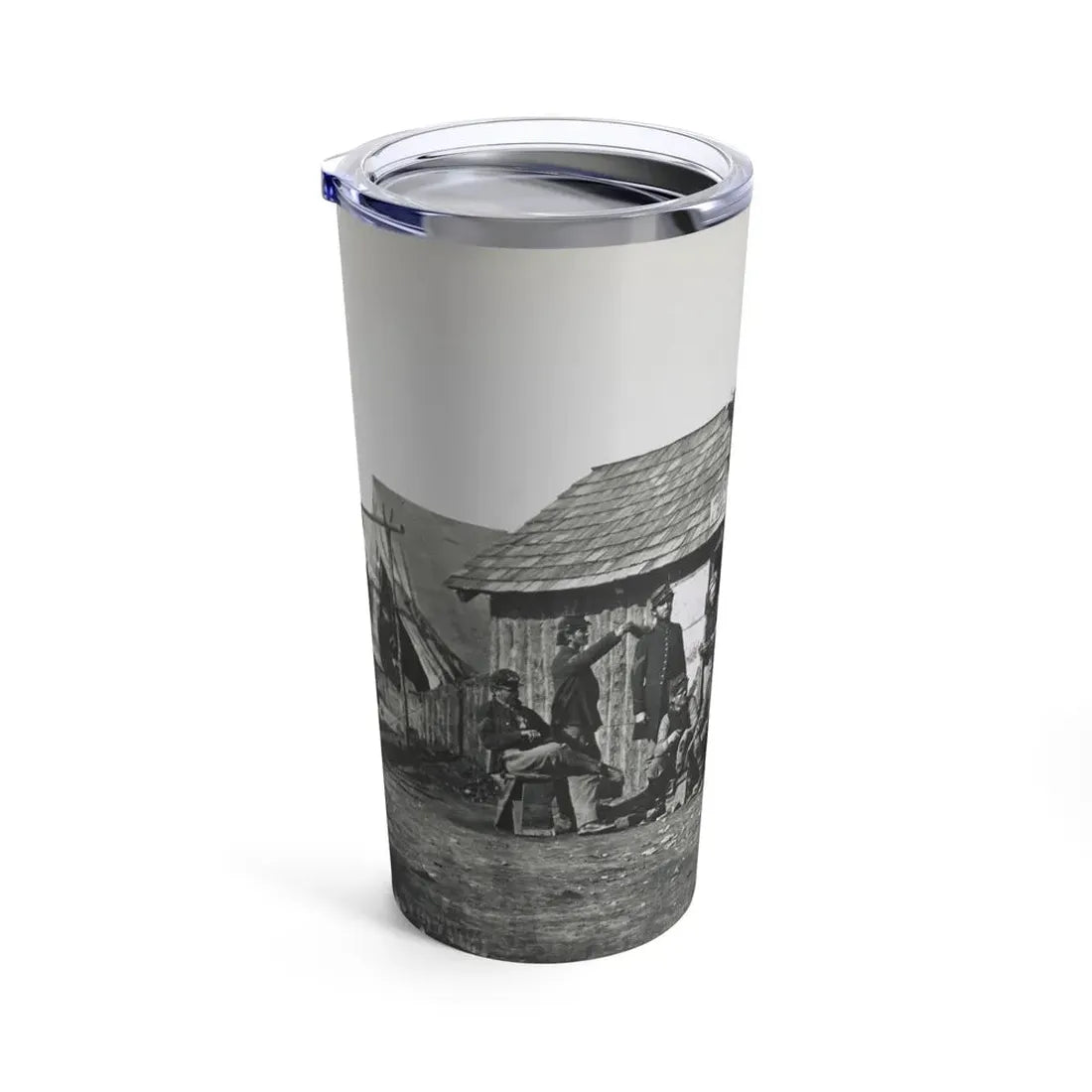 Pine Cottage , Civil War Soldiers Winter Quarters (U.S. Civil War) Tumbler 20oz - Go Mug Yourself