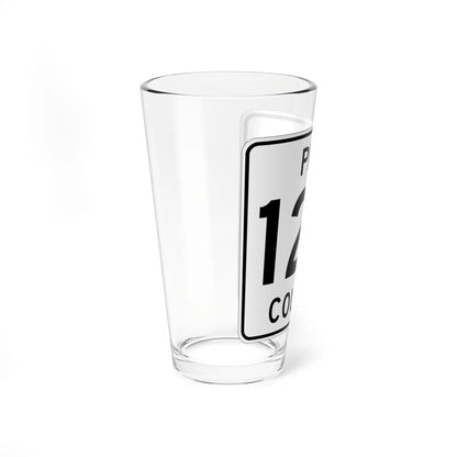 Pine County Route 127 MN (Minnesota) (Road Sign) Pint Glass 16oz - Go Mug Yourself