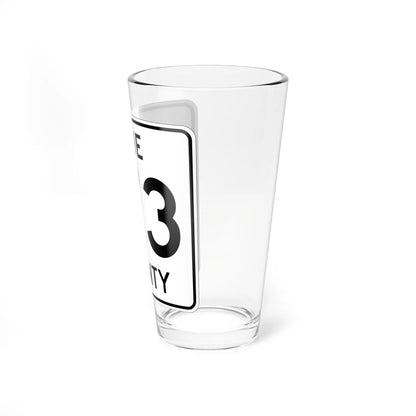 Pine County Route 173 MN (Minnesota) (Road Sign) Pint Glass 16oz - Go Mug Yourself