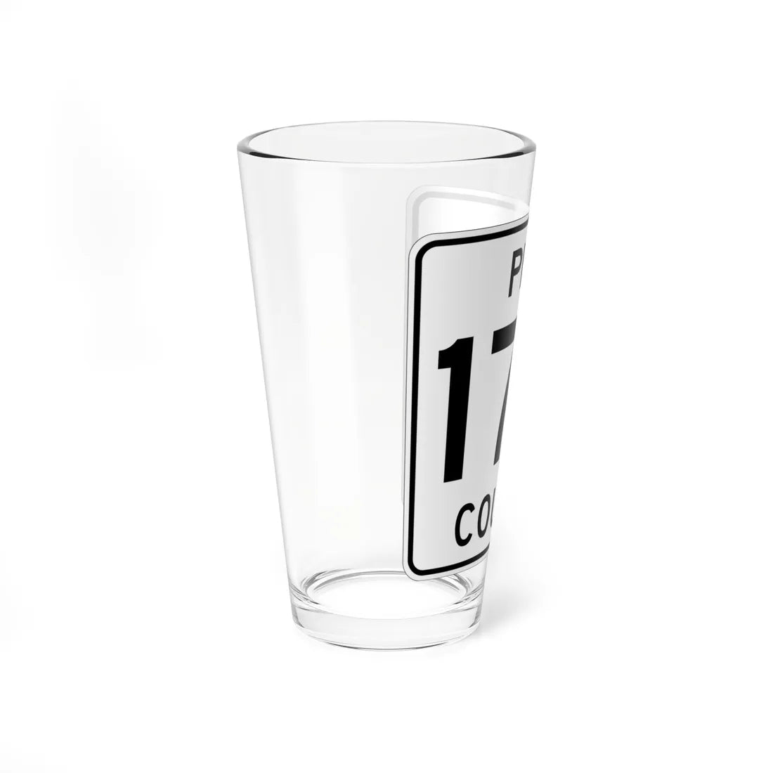 Pine County Route 174 MN (Minnesota) (Road Sign) Pint Glass 16oz - Go Mug Yourself