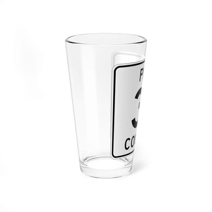 Pine County Route 31 MN (Minnesota) (Road Sign) Pint Glass 16oz - Go Mug Yourself