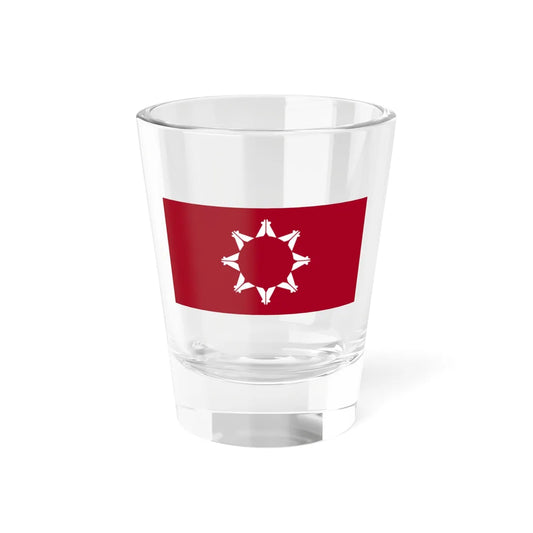 Pine Ridge Flag (United States) Shot Glass 1.5oz 1.5oz - Go Mug Yourself