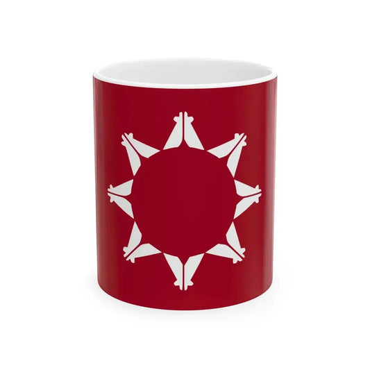 Pine Ridge Flag (United States) White Coffee Mug 11oz - Go Mug Yourself