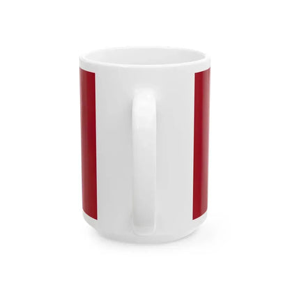 Pine Ridge Flag (United States) White Coffee Mug - Go Mug Yourself