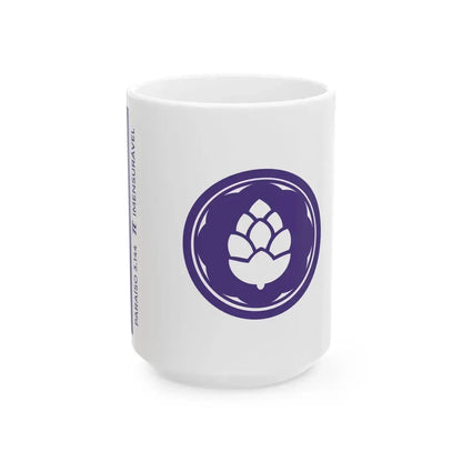 Pineal bandeira (Portugal) White Coffee Mug 15oz - Go Mug Yourself