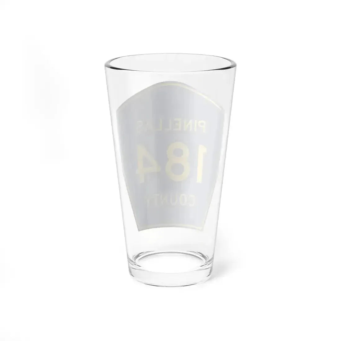 Pinellas County 184 (Florida) (Road Sign) Pint Glass 16oz - Go Mug Yourself