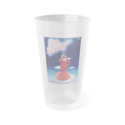 PINK FLAMINGOS 1972 Movie Poster - Frosted Pint Glass 16oz 16oz Frosted - Go Mug Yourself