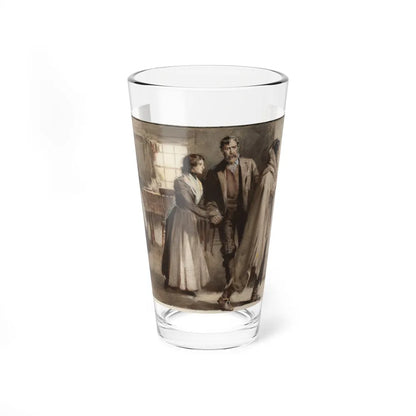 Pioneer Conflict, 1919 (Magazine Illustration) Pint Glass 16oz-16oz-Go Mug Yourself