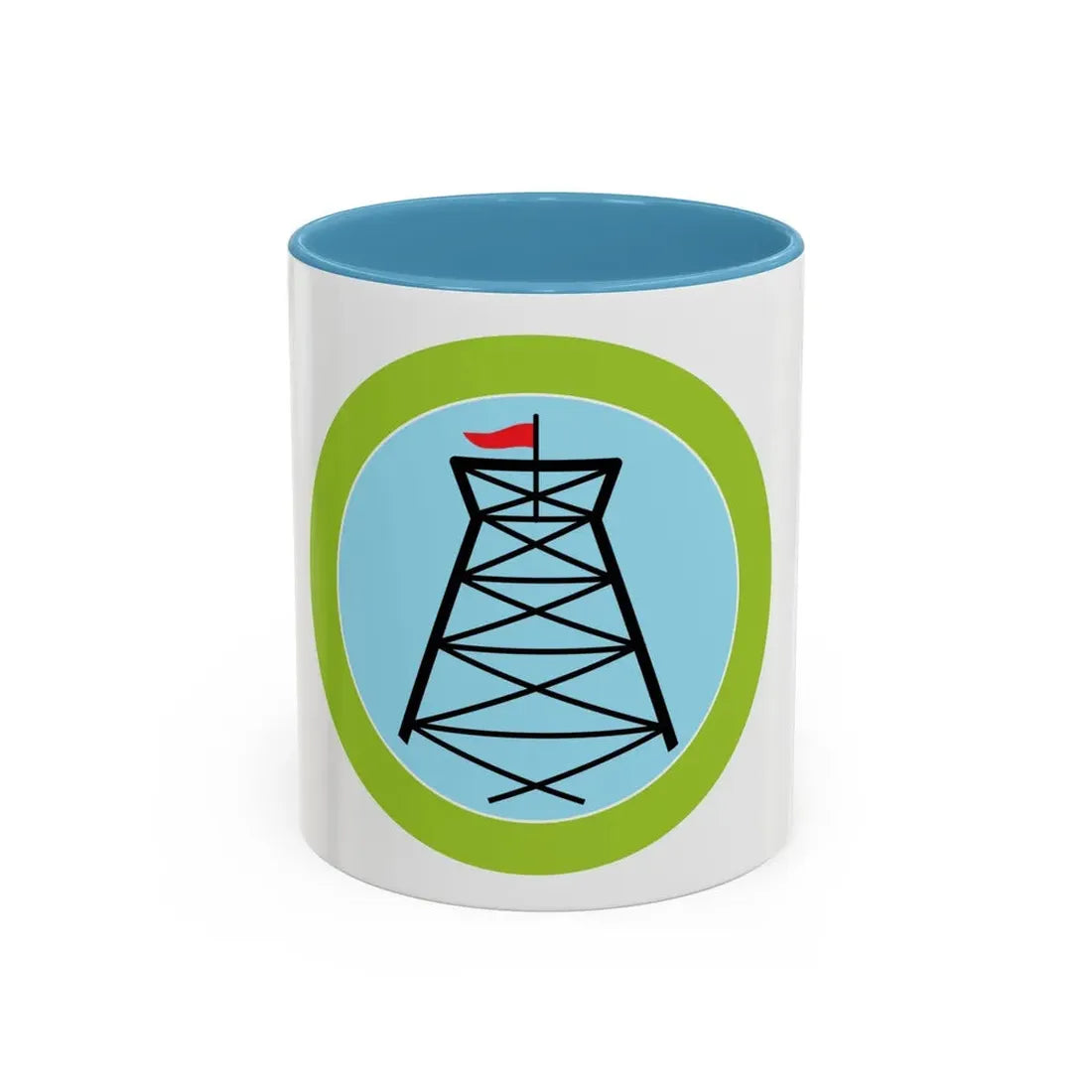 Pioneering (Boy Scout Merit Badge) Accent Coffee Mug 11oz Light Blue - Go Mug Yourself