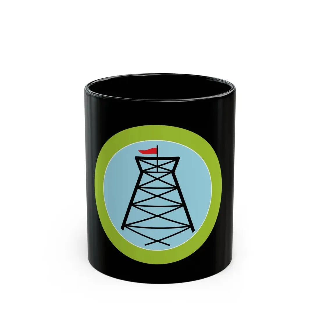 Pioneering (Boy Scout Merit Badge) Black Coffee Mug 11oz - Go Mug Yourself