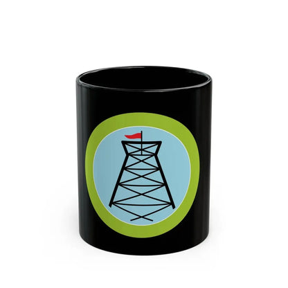 Pioneering (Boy Scout Merit Badge) Black Coffee Mug 11oz - Go Mug Yourself