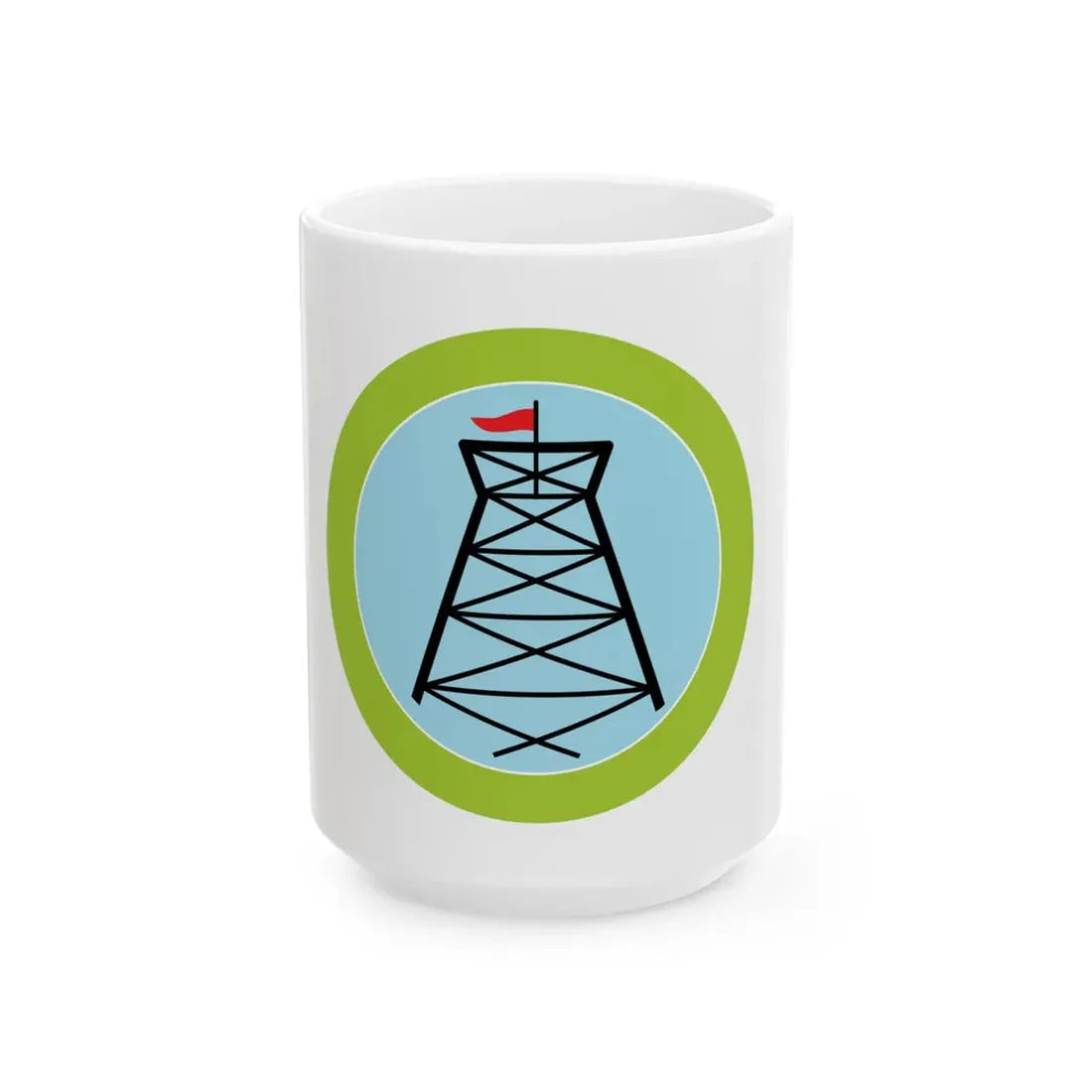 Pioneering (Boy Scout Merit Badge) White Coffee Mug 15oz - Go Mug Yourself