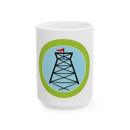 Pioneering (Boy Scout Merit Badge) White Coffee Mug 15oz - Go Mug Yourself