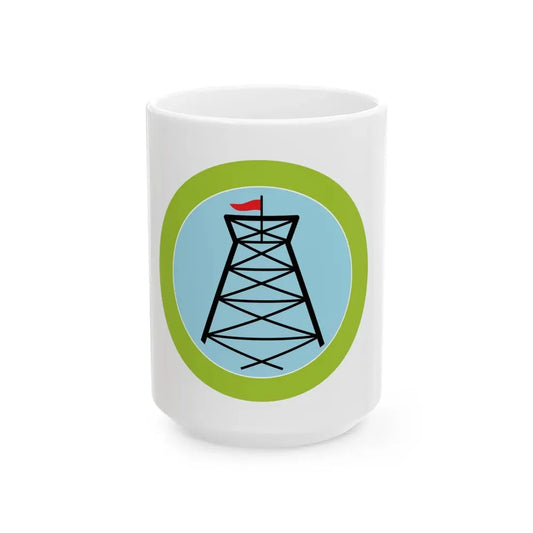 Pioneering (Boy Scout Merit Badge) White Coffee Mug 15oz - Go Mug Yourself