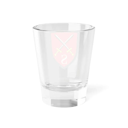 Pionierschule und Fachschule des Heeres für Bautechnik Bundeswehr (Germany) (Coat of Arms) Shot Glass 1.5oz - Go Mug Yourself