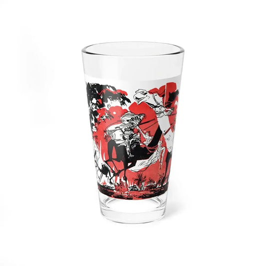 Pipeline to Arabia, Bluebook, March 1953 (Magazine Illustration) Pint Glass 16oz 16oz - Go Mug Yourself