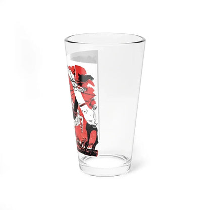 Pipeline to Arabia, Bluebook, March 1953 (Magazine Illustration) Pint Glass 16oz - Go Mug Yourself