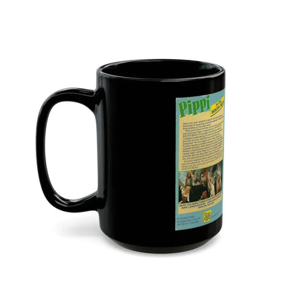 PIPPI IN THE SOUTH SEAS VIDEO GEMS (VHS COVER) - Black Coffee Mug - Go Mug Yourself