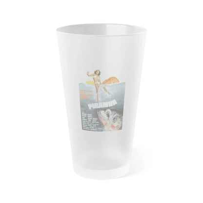 PIRANHA (2) 1978 Movie Poster - Frosted Pint Glass 16oz-16oz-Frosted-Go Mug Yourself