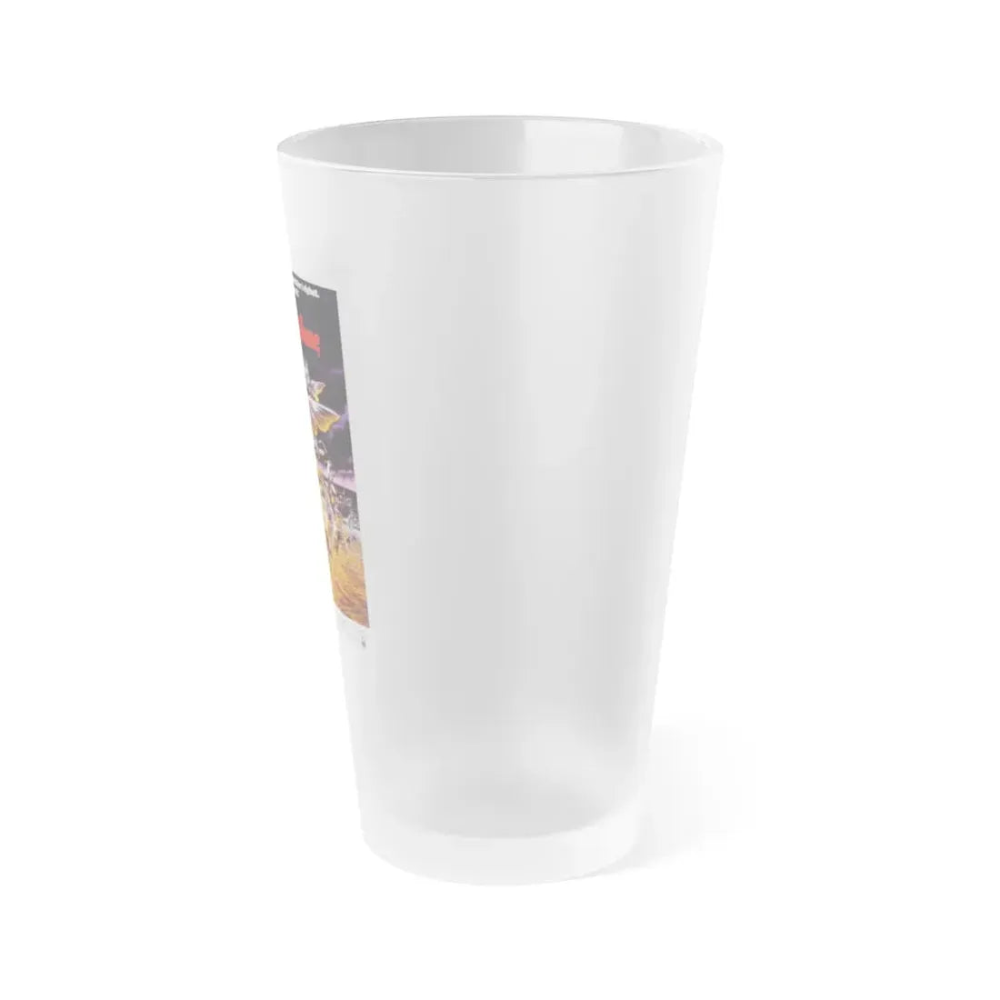PIRANHA 2 (DANISH) 1981 Movie Poster - Frosted Pint Glass 16oz - Go Mug Yourself