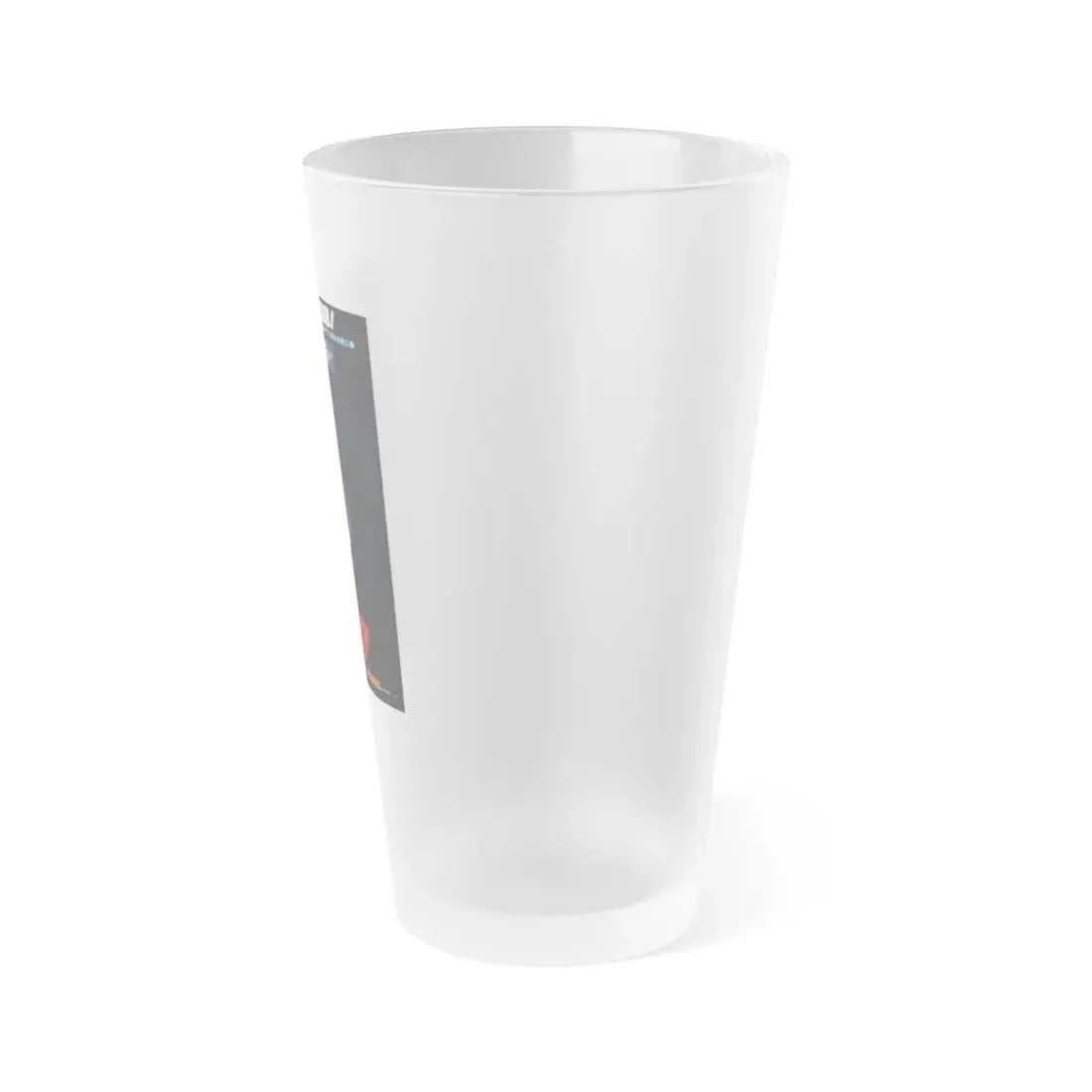 PIRANHA (ASIAN TEASER) 1978 Movie Poster - Frosted Pint Glass 16oz - Go Mug Yourself