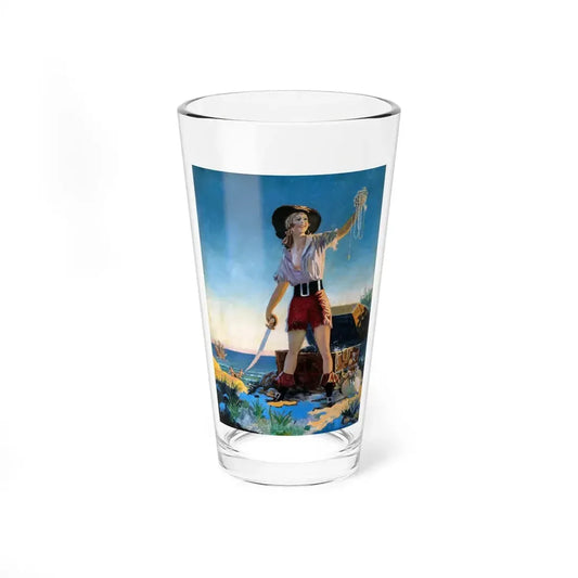 Pirate's Booty - Pint Glass 16oz 16oz - Go Mug Yourself
