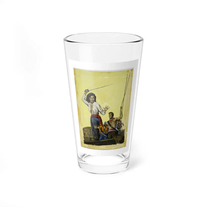 Pirate Wench by Frank Shay, Paperback Cover (Pyramid, - Pint Glass 16oz-16oz-Go Mug Yourself