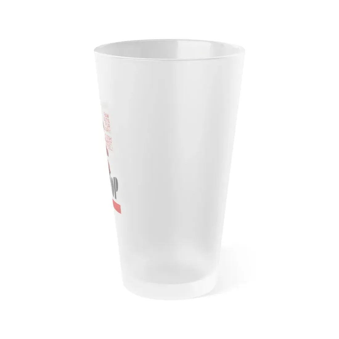 PIT STOP 1969 Movie Poster - Frosted Pint Glass 16oz - Go Mug Yourself