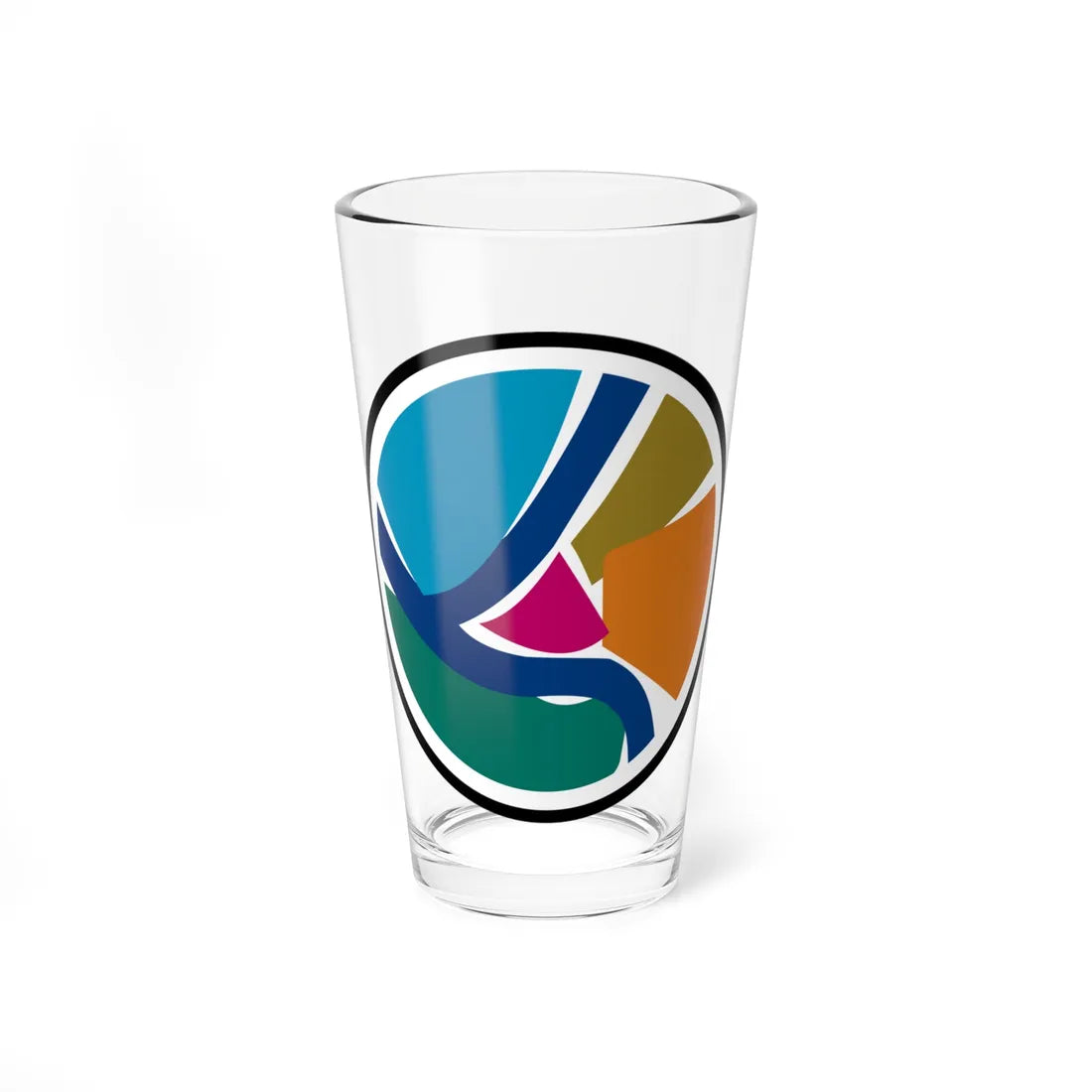 Pittsburgh Wayfinder Map (Pennsylvania) (Road Sign) Pint Glass 16oz - Go Mug Yourself
