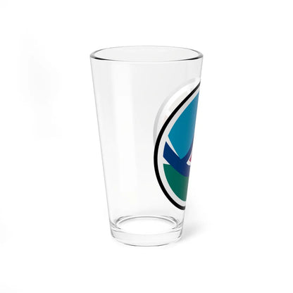 Pittsburgh Wayfinder Map (Pennsylvania) (Road Sign) Pint Glass 16oz - Go Mug Yourself