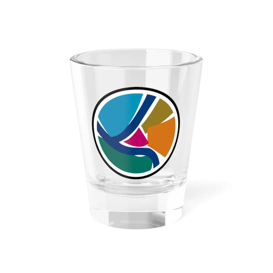 Pittsburgh Wayfinder Map (Pennsylvania) (Road Sign) Shot Glass 1.5oz 1.5oz - Go Mug Yourself