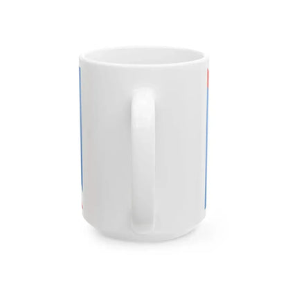 PL air force flag 55-59 (Poland) White Coffee Mug - Go Mug Yourself