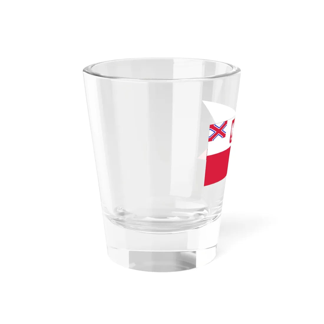 PL Ensign Yacht Klub Polski (Poland) Shot Glass 1.5oz - Go Mug Yourself