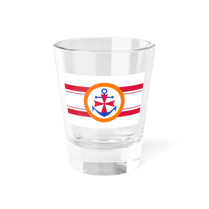PL MSPiR SAR Ensign (Poland) Shot Glass 1.5oz 1.5oz - Go Mug Yourself