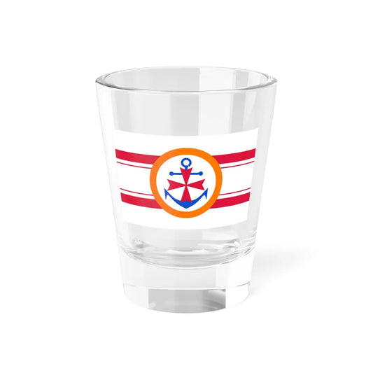 PL MSPiR SAR Ensign (Poland) Shot Glass 1.5oz 1.5oz - Go Mug Yourself