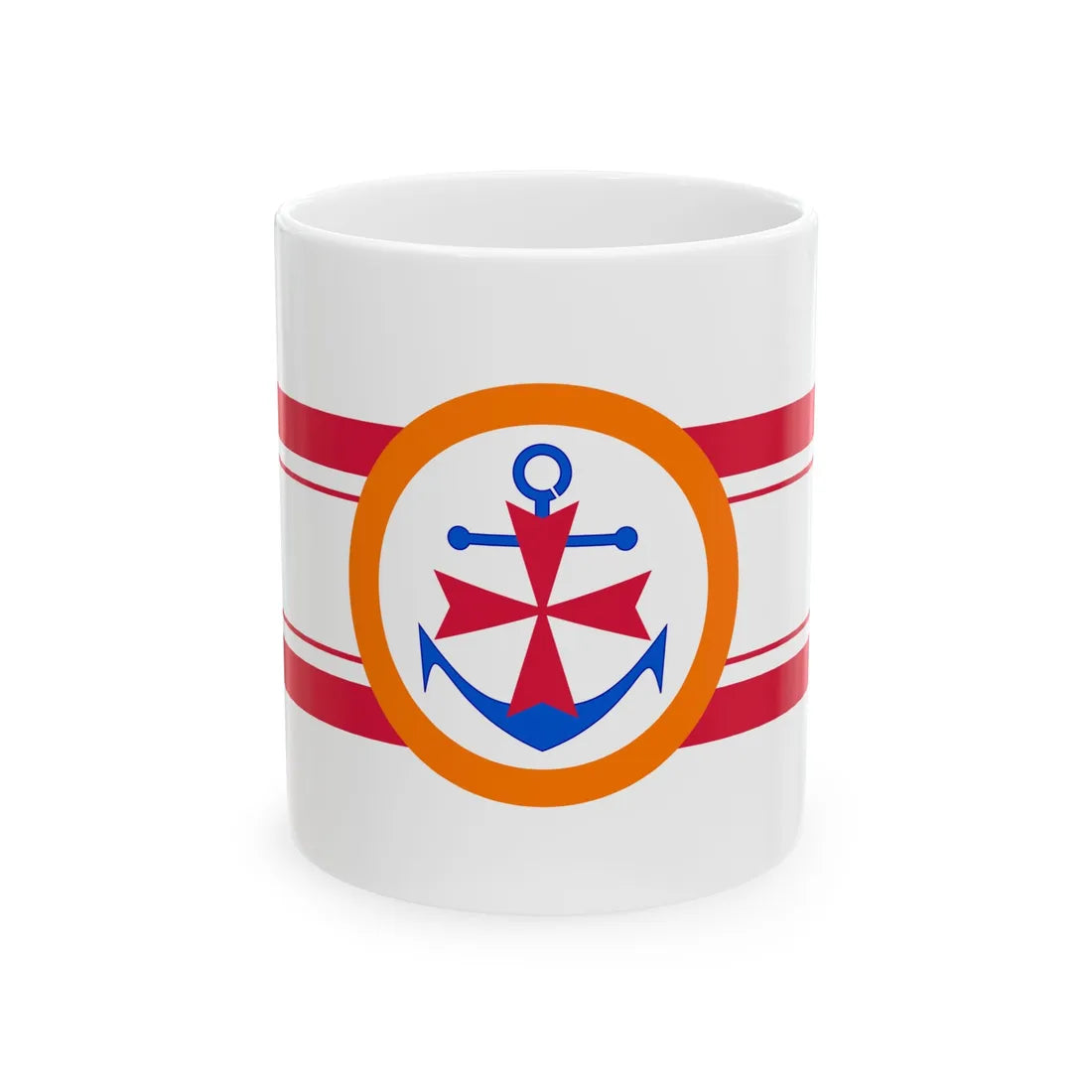 PL MSPiR SAR Ensign (Poland) White Coffee Mug 11oz - Go Mug Yourself