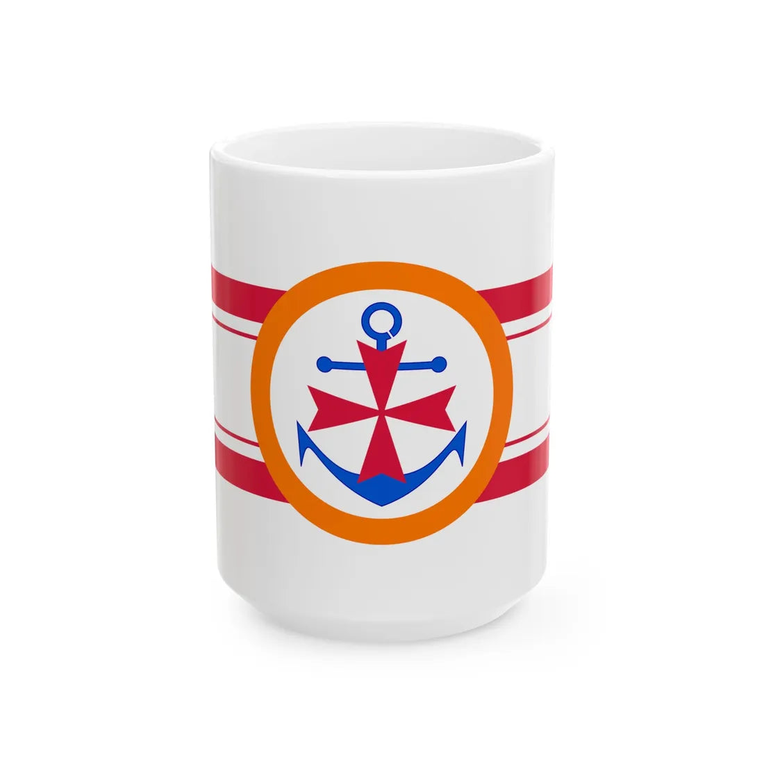 PL MSPiR SAR Ensign (Poland) White Coffee Mug 15oz - Go Mug Yourself