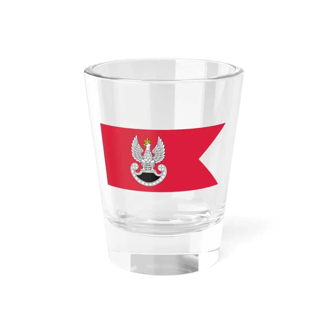 PL special forces flag IIIRP (Poland) Shot Glass 1.5oz 1.5oz - Go Mug Yourself