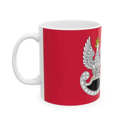 PL special forces flag IIIRP (Poland) White Coffee Mug - Go Mug Yourself