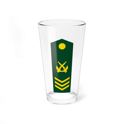 PLA Chief Sergeant Class 2 (China) (Military Rank) Pint Glass 16oz 16oz - Go Mug Yourself