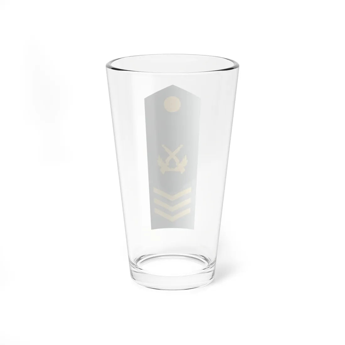 PLA Chief Sergeant Class 2 (China) (Military Rank) Pint Glass 16oz - Go Mug Yourself